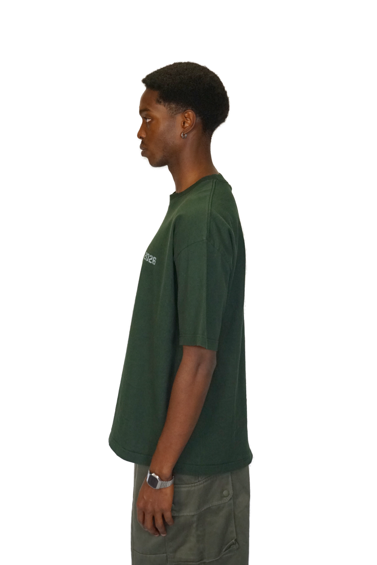 T-shirt Rockin Summer 2026 - Vert - photo portee