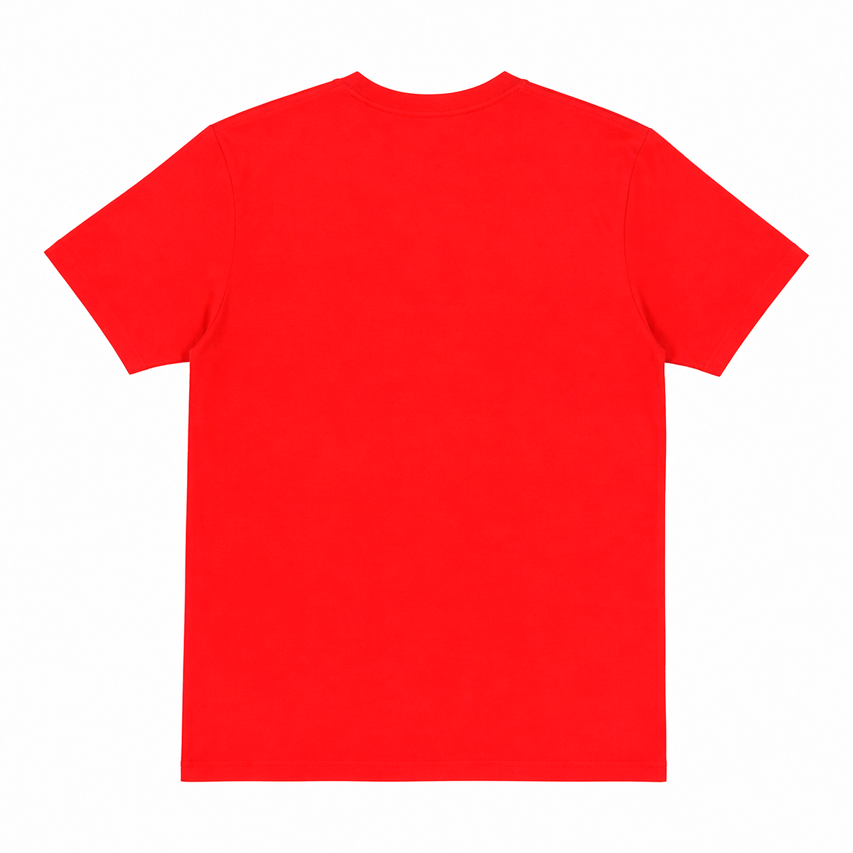 T-SHIRT NEVER STOP ROCKIN - ROUGE